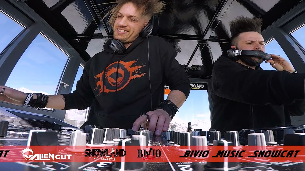 Bivio Music Snowcat - Alien Cut Dj Full dj set for Snowland Festival ❄️❄️