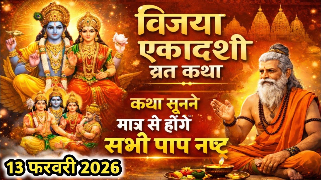 एकादशी व्रत कथा||Ekadashi vrat katha|विजया एकादशी व्रत कथा 2026 |Vijaya ekadashi vrat katha 2026