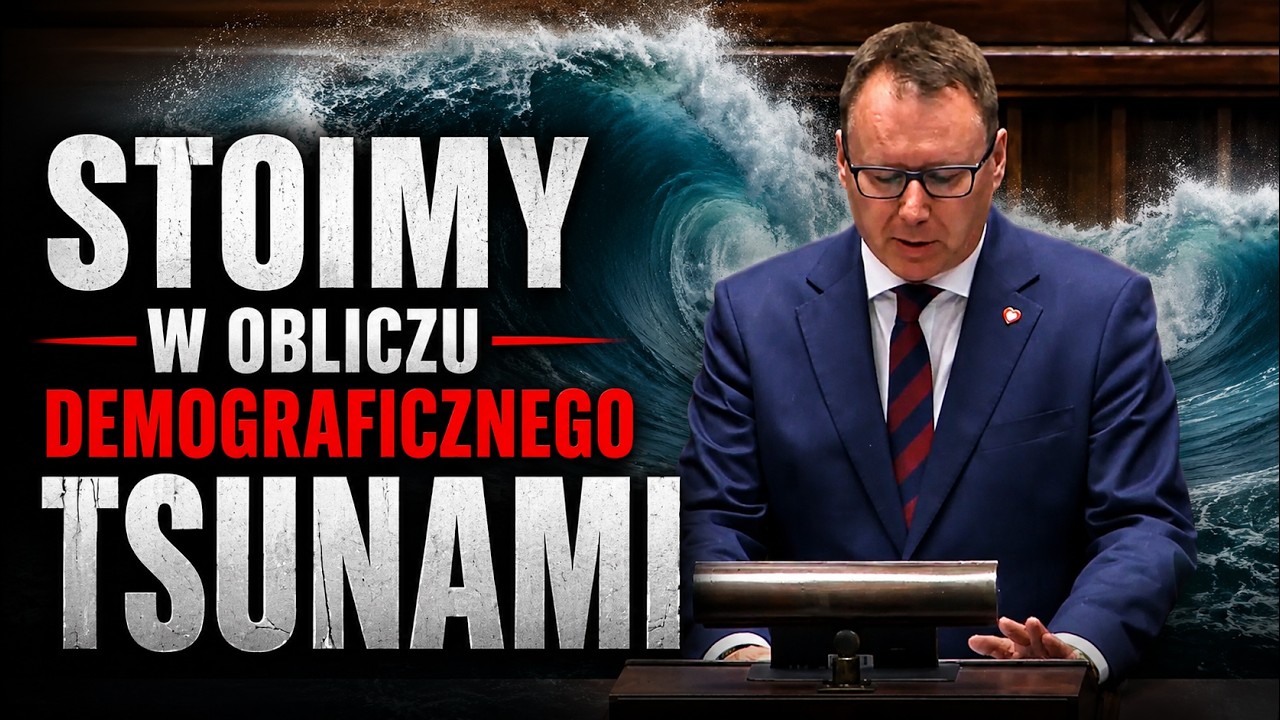 Poseł KO Mariusz Popielarz: Stoimy w obliczu demograficznego TSUNAMI