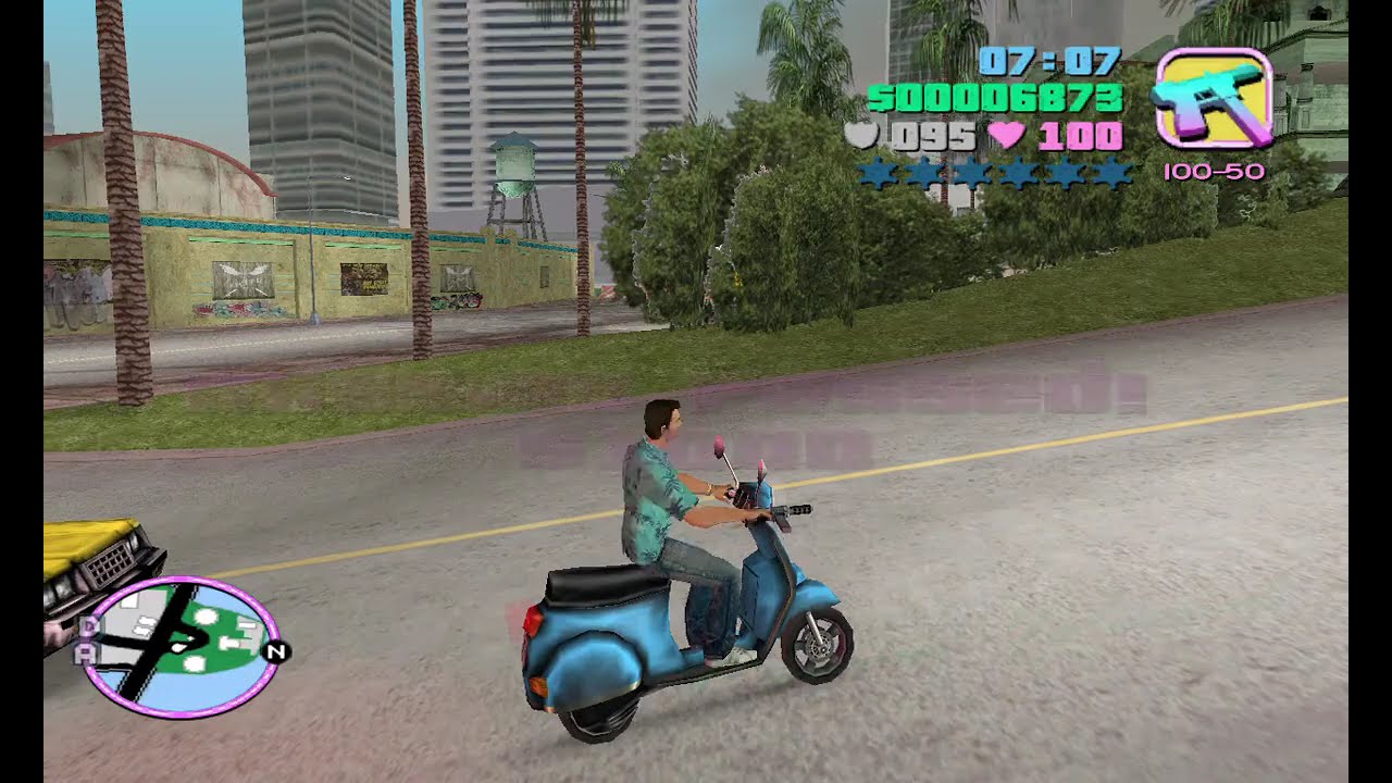 GTA  Vice City The Chase