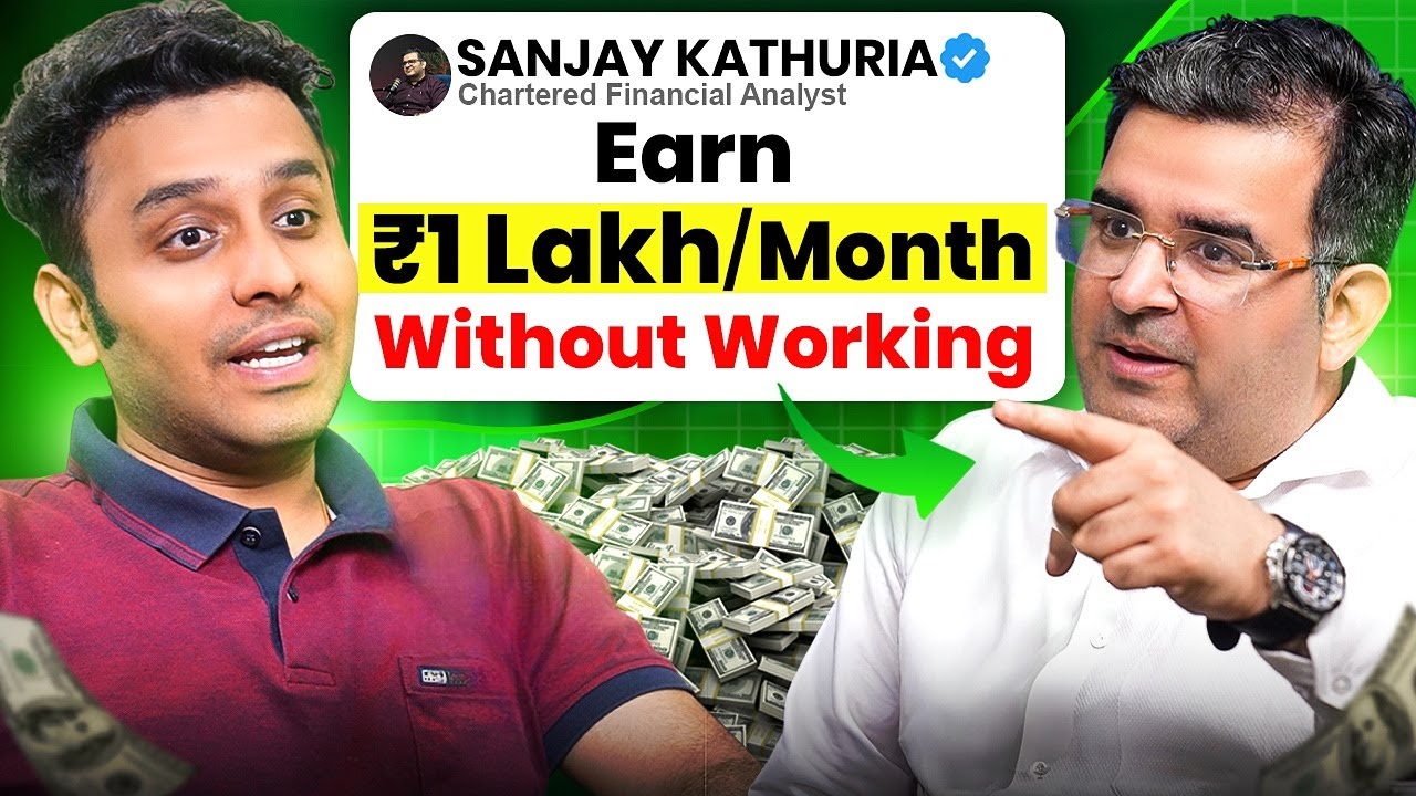 ₹1 Lakh Passive Income from Mutual Funds | Ft. Sanjay Kathuria