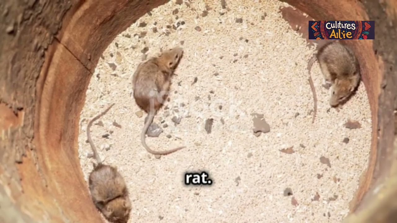 The wonders and oddities of India: The Temple of Rats 🇮🇳🛕