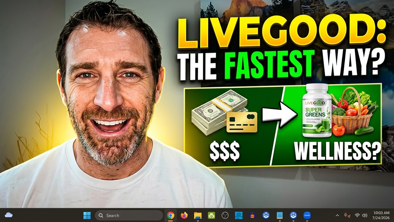 LIVEGOOD: The Fastest Way To Make Money, Then Get Healthy