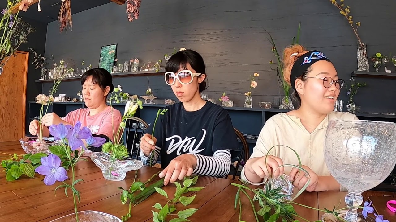 みんなのコーナー第5回 花止めワークショップ