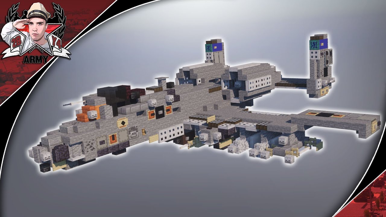 Minecraft: Modern A-10C 