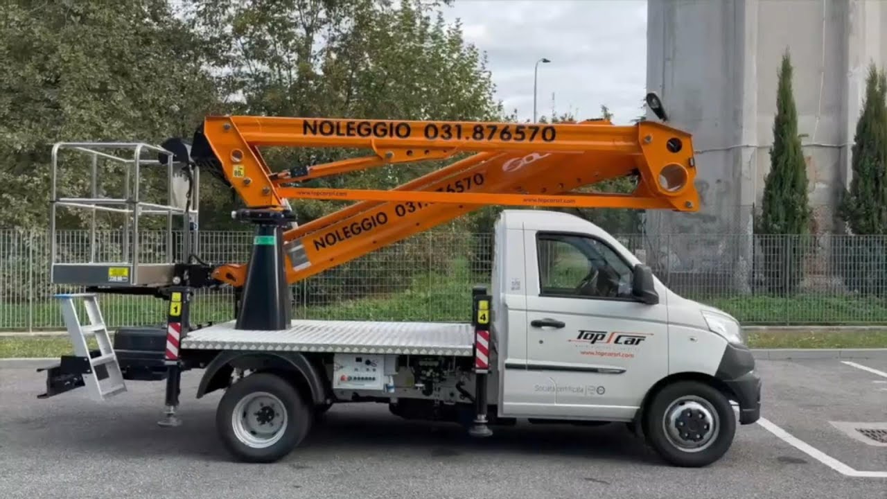 Tutorial piattaforma autocarrata Socage 28 mt - TopCar