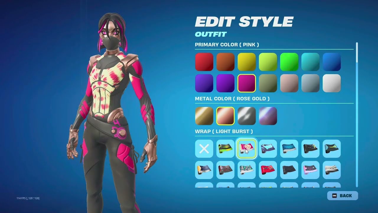 Playstation Plus Wrapped Style Pack Showcase in Fortnite