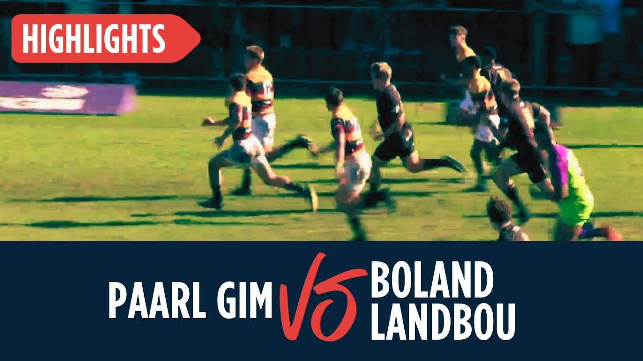 Rugby - Paarl Gimnasium vs Boland Landbou - 21 June 2025