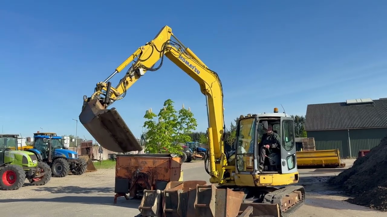 B2B Auctions A/S / KOMATSU PC 78 MR-6 gravemaskine GALEO