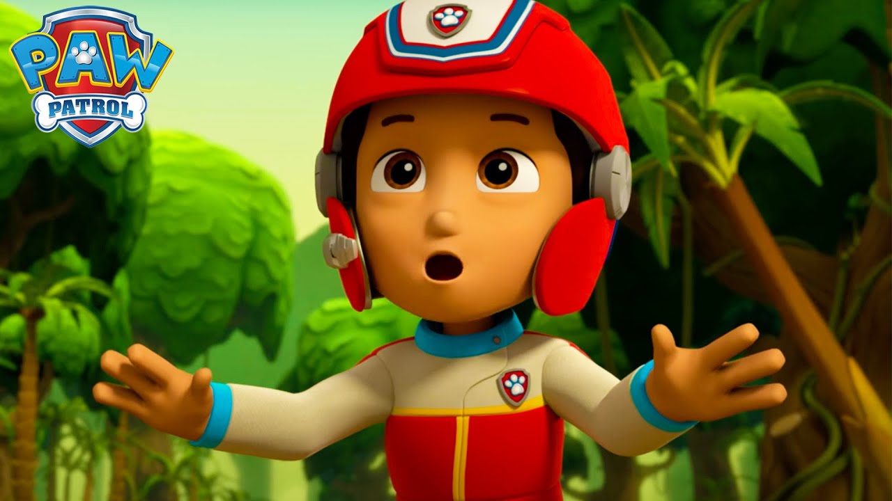 Flying Monkey Rescue! - PAW Patrol UK - Cartoons for Kids Compilation