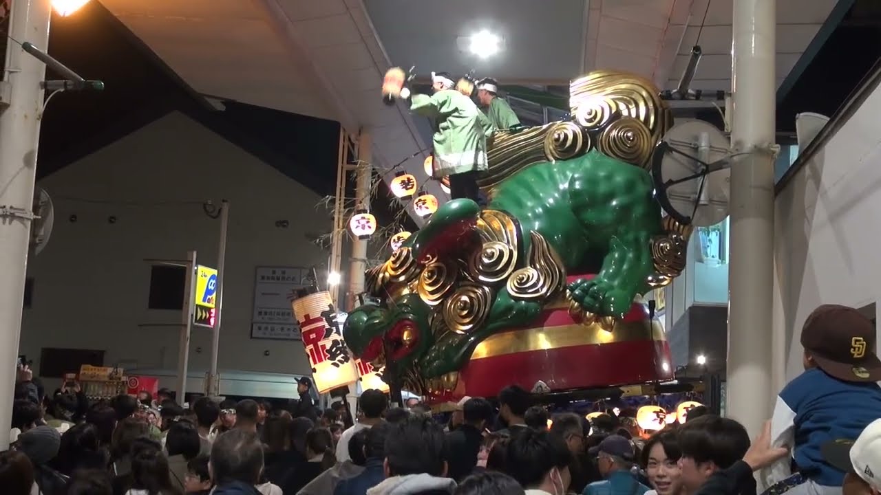 ２０２５年　唐津くんち　宵ヤマ