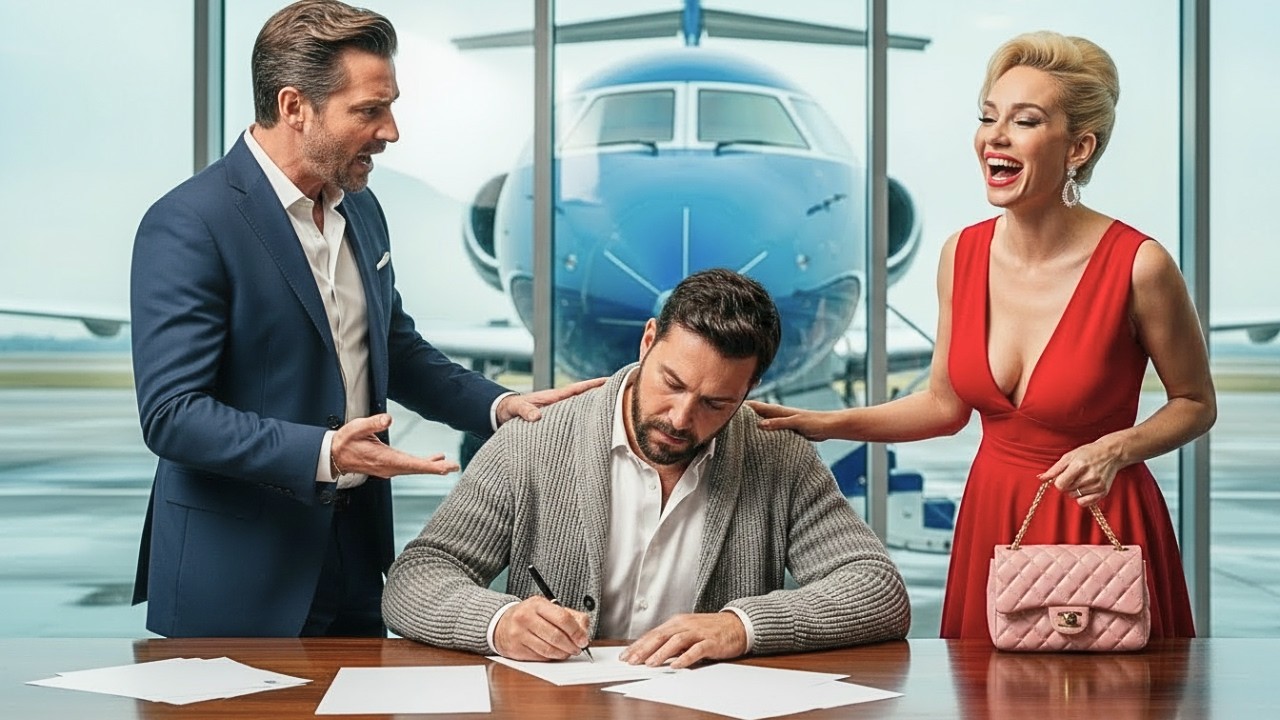 Silent Through Divorce — He Shocked Her by Landing His Private Jet on Her Property
