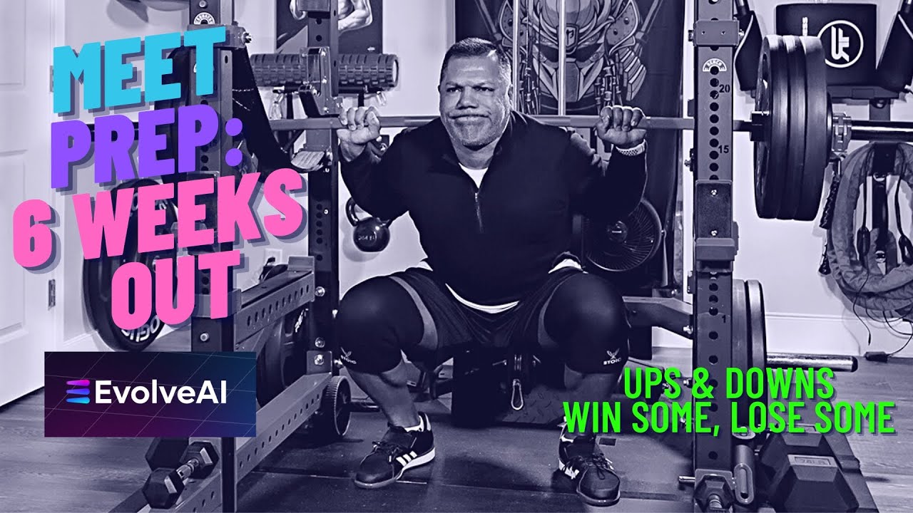 meet prep powerlifting: Week 3 (with EvolveAI)