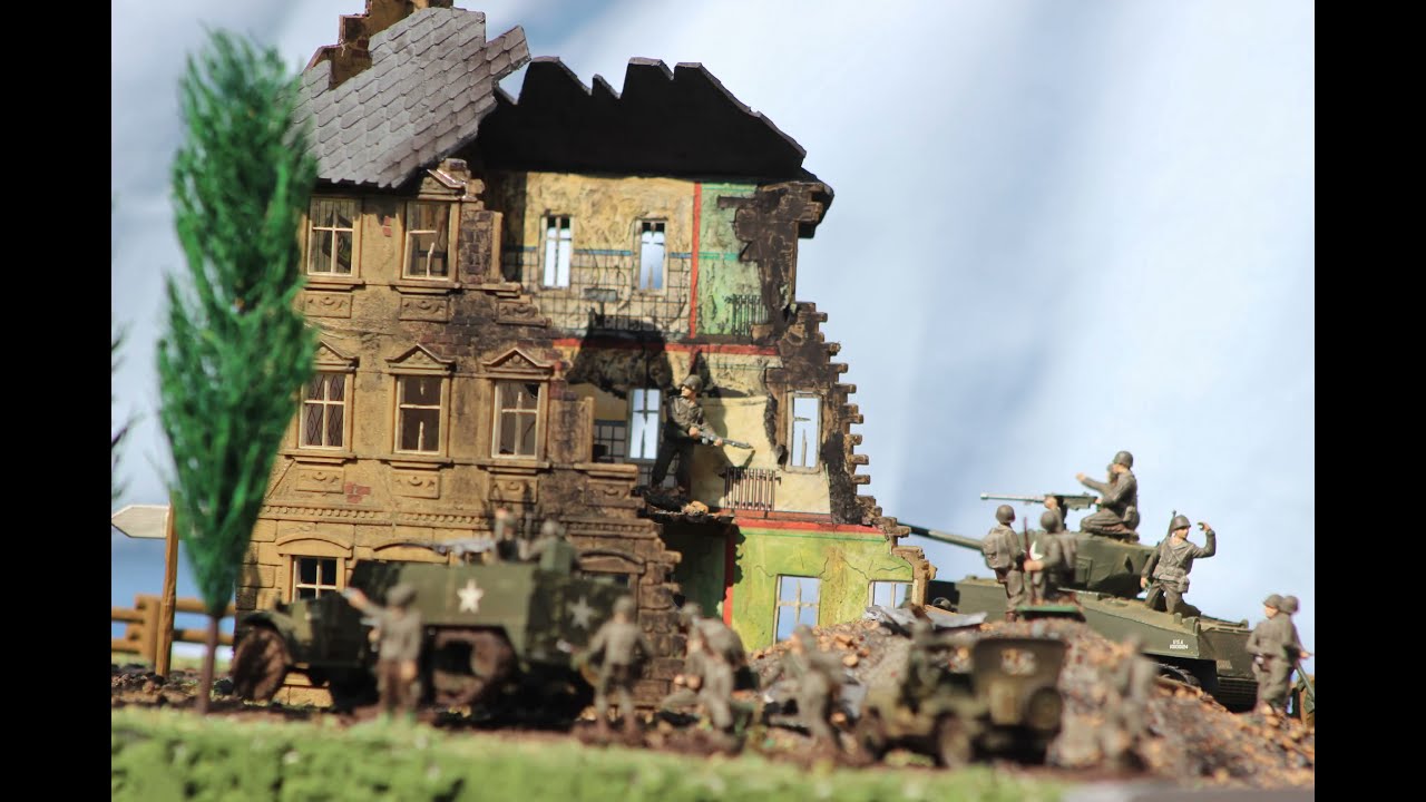 Normandy 1944 - 1/72 WW2 Diorama Italeri 6116