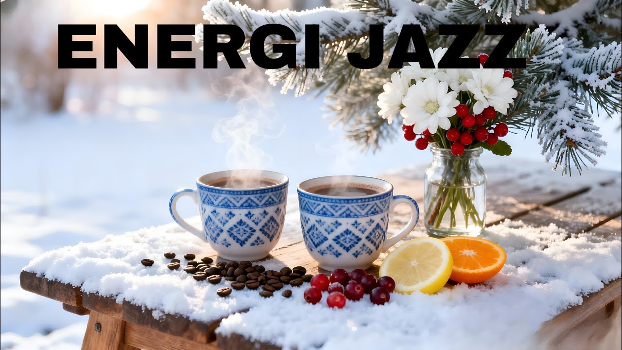 Happy Morning Jazz ☕ Relaxing Winter Coffee Jazz Music & Bossa Nova Piano Positive for Great Moods