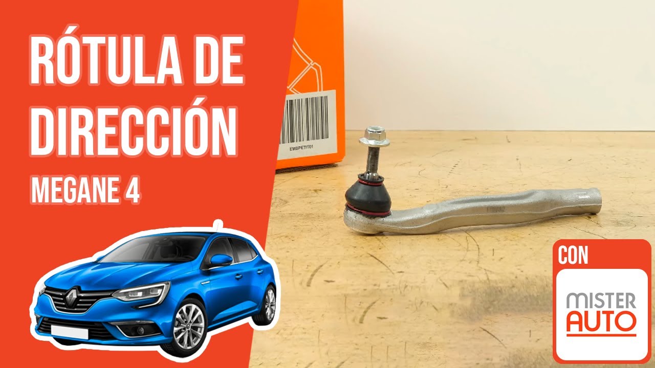 Cómo cambiar la rótula de dirección Megane 4 🚗
