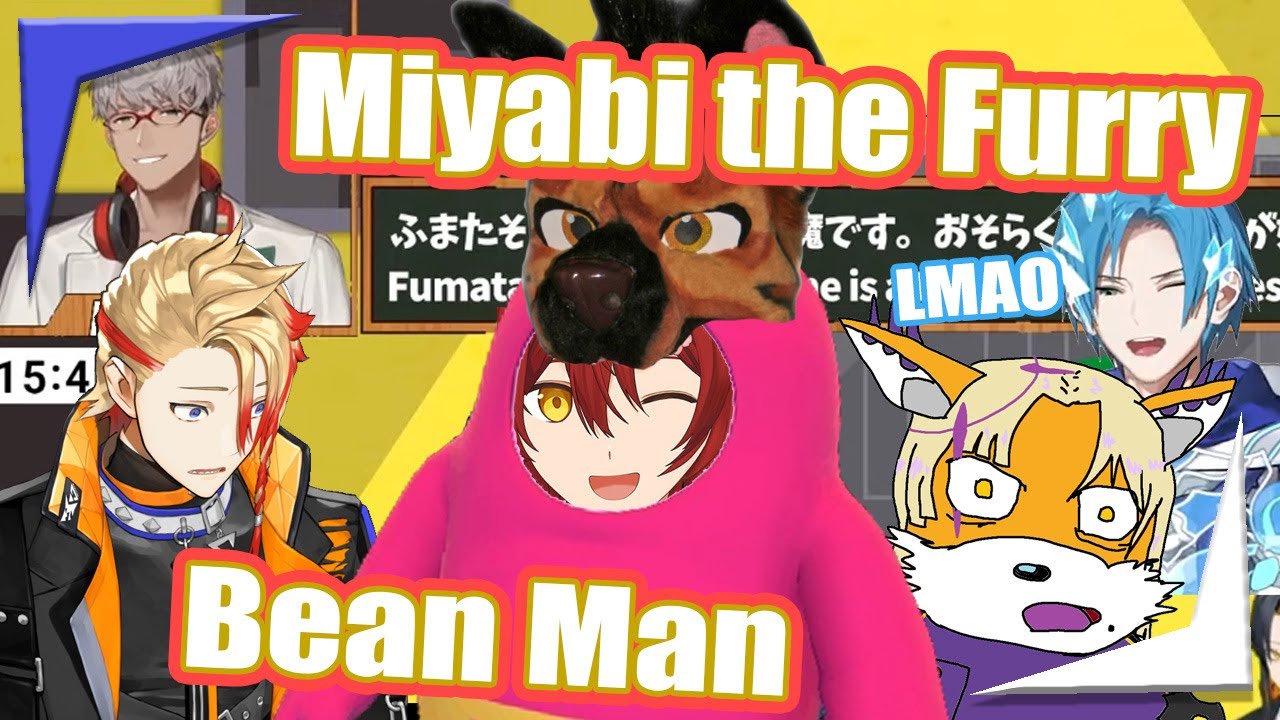 Miyabi the furry, respectable human bean, by Magni【Holostars EngSub】