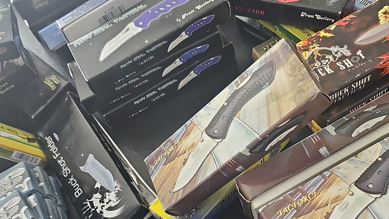 knives, cases and more!