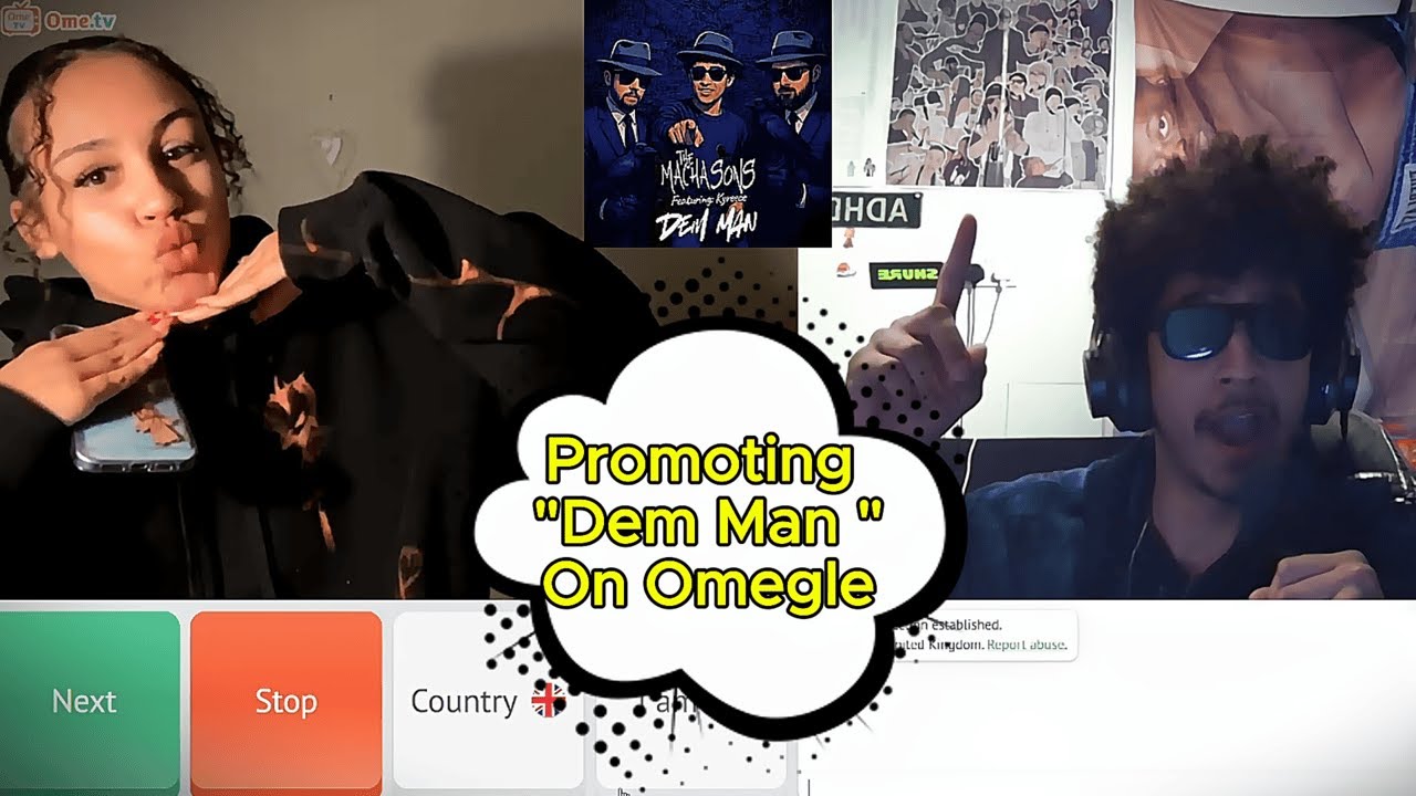 Promoting New Song  'Dem man ' On Omegle !