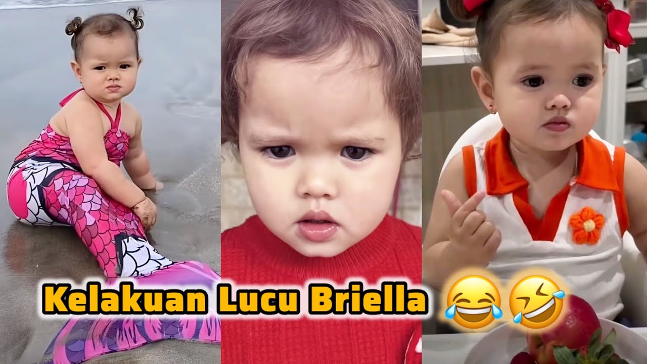 KELAKUAN LUCU BABY BRIELLA🤣 | BABA GEMESIN😍🤏