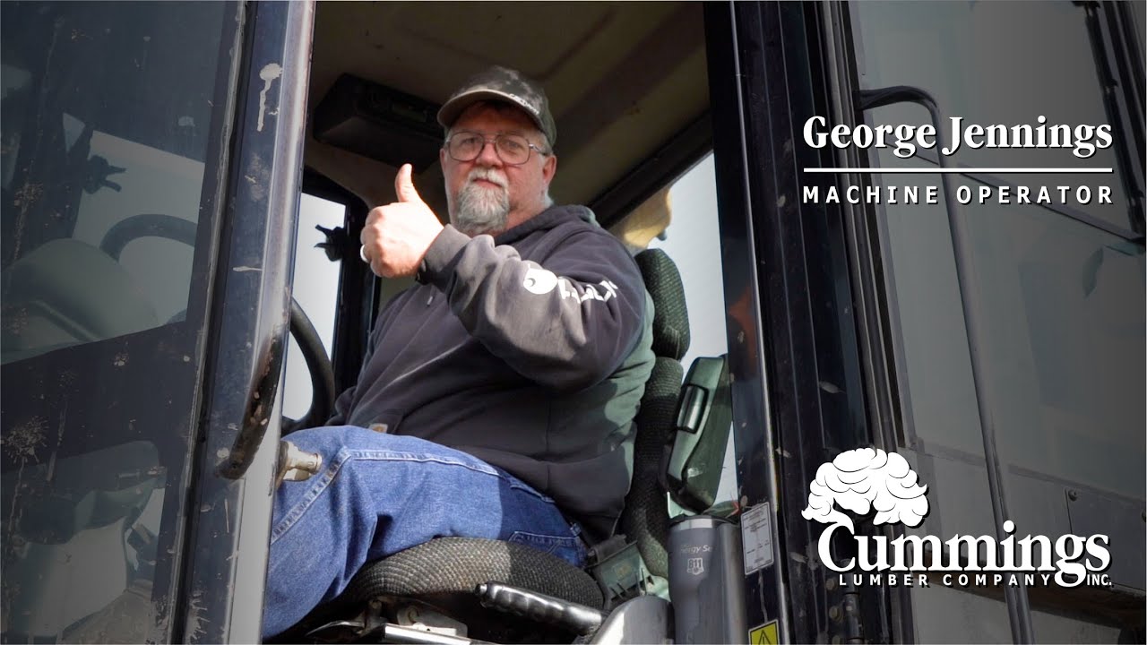 George Jennings - Equipment Operator - Cummings Lumber