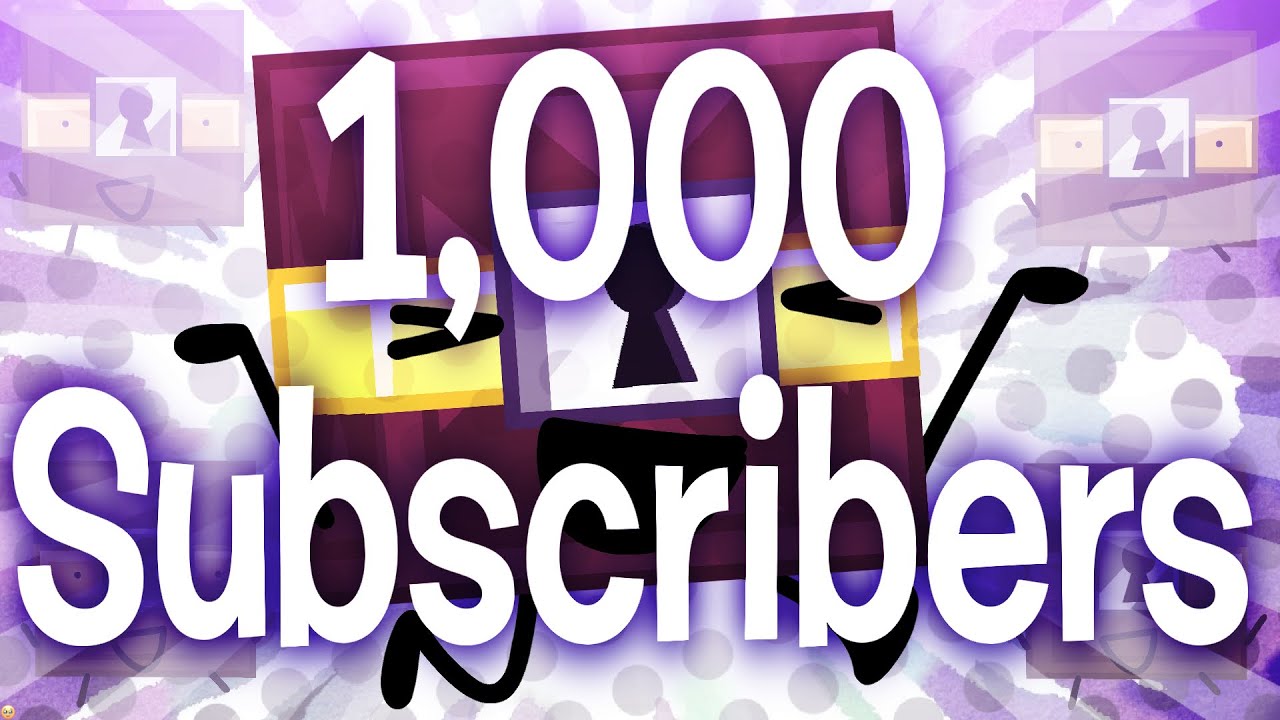 1,000 SUBSCRIBERS ANNOUNCEMENTS! (And thank you 🥹)
