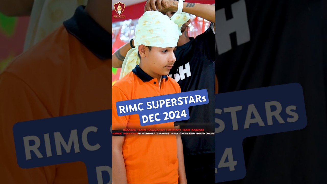 RIMC SUPERSTARS DEC 2024 #education #army #defence #sukhoiacademy #qualifier #rimc #record #proud