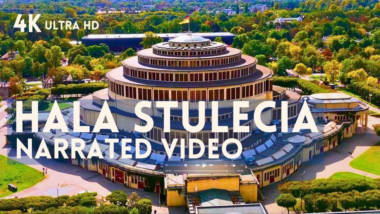 Exploring Hala Stulecia in Wrocław, Poland 🇵🇱 | UNESCO Heritage in Stunning 4K  |  Narration EN