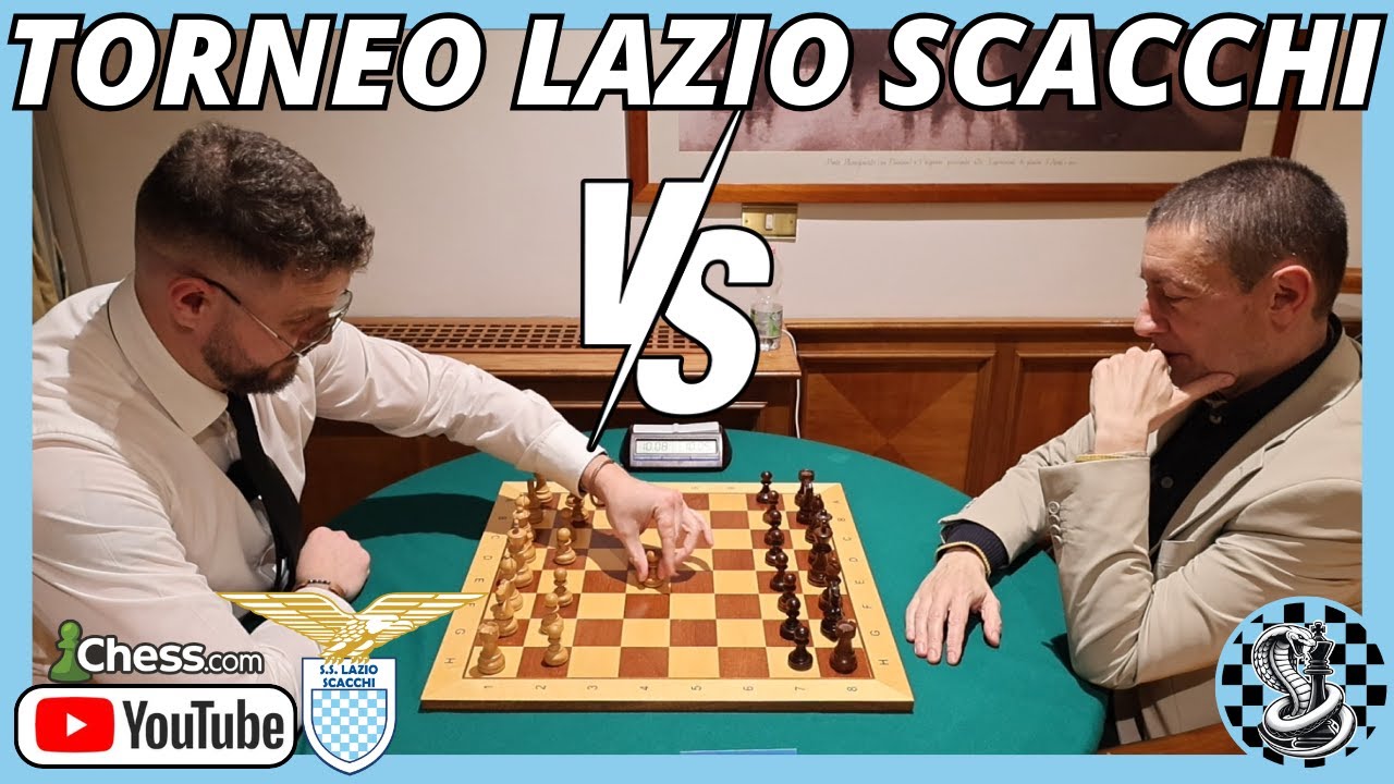 FINALE VS MF MARCO CORVI! Torneo Sociale LAZIO SCACCHI!