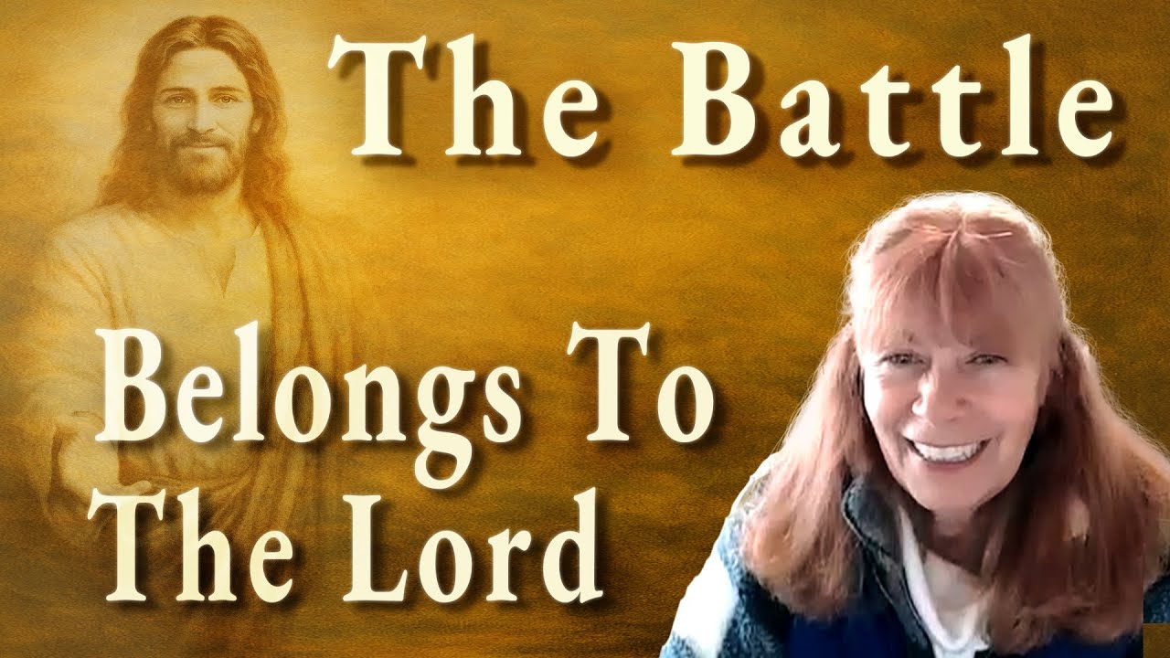 Allow Jesus To Fight For You.  We Are Not Here To Fight Our Spiritual Battles!