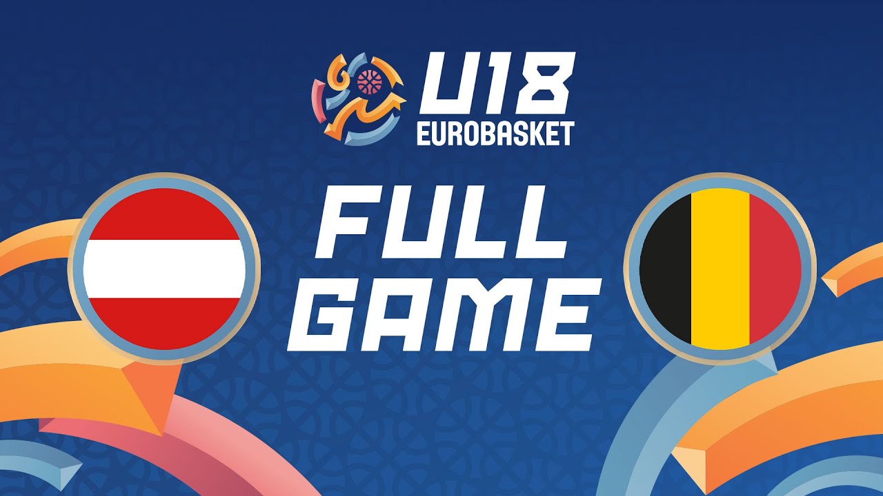 Class. Games 9-16 | Austria v Belgium | Full Basketball Game | FIBA U18 EuroBasket 2025