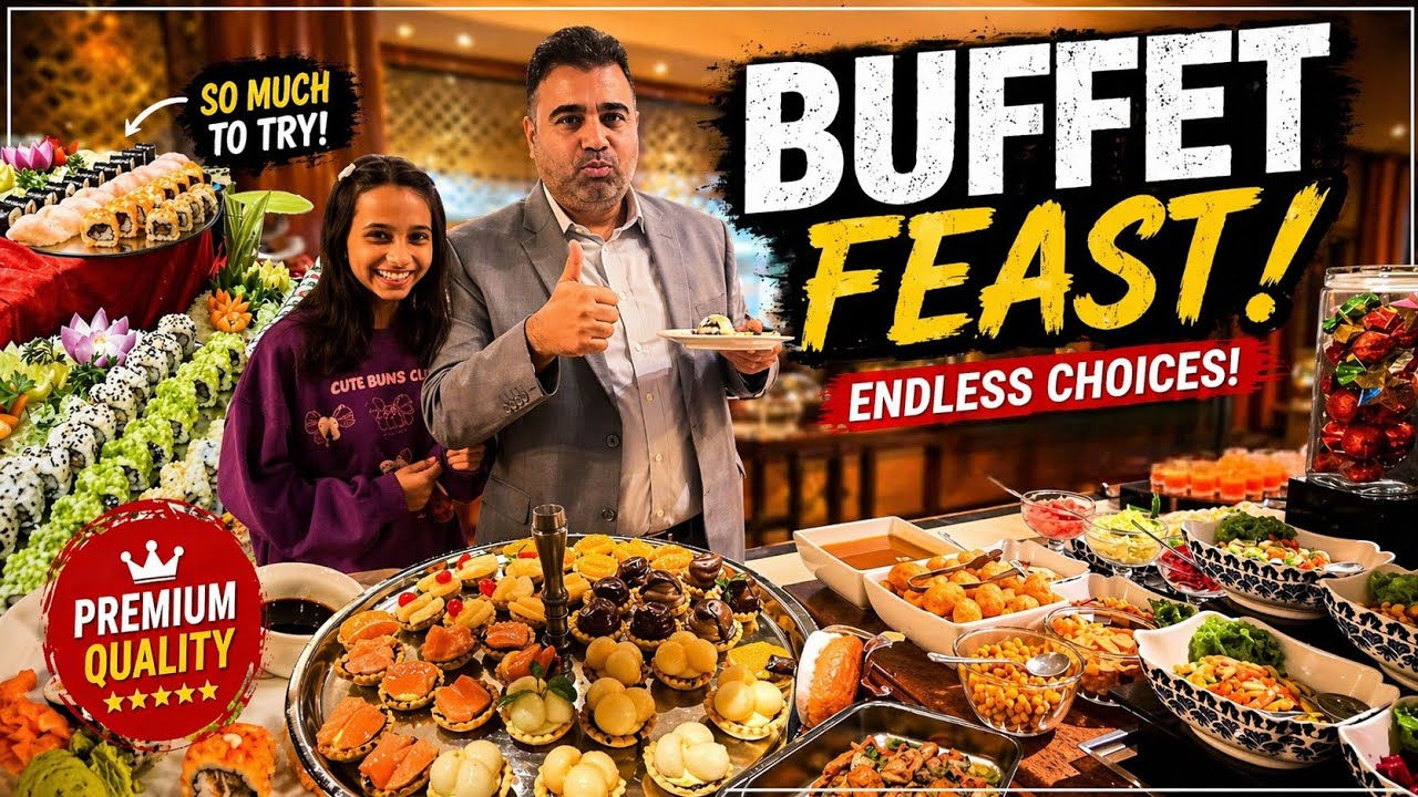 Acha BUFFET restaurant hey yeh | Asia live Avari Tower karachi