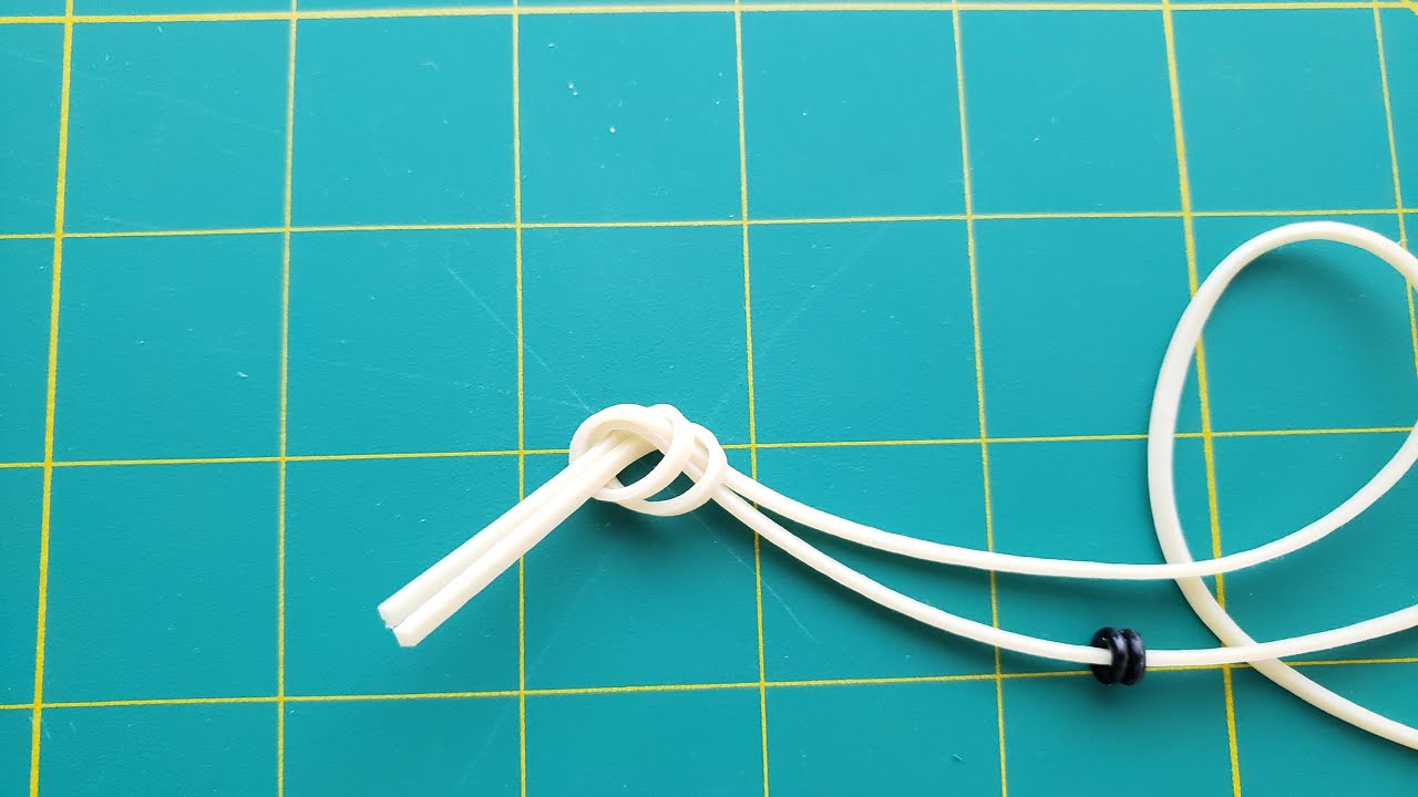 tying rubber motors