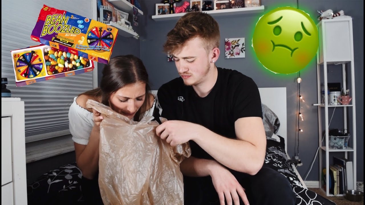 BEAN BOOZLED CHALLENGE  *JORDAN THROWS UP*