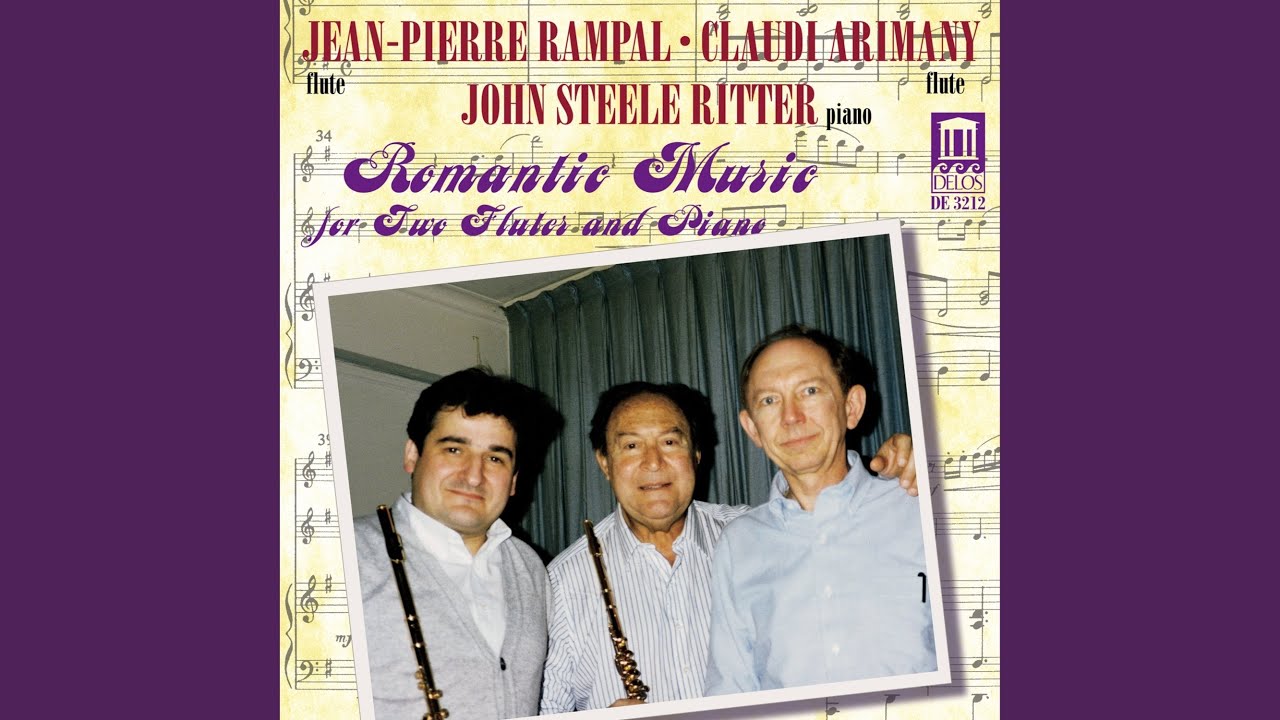Sonata for 2 Pianos in D Major, K. 448: II. Andante (Arr. for 2 Flutes and Piano by C. Menzel)