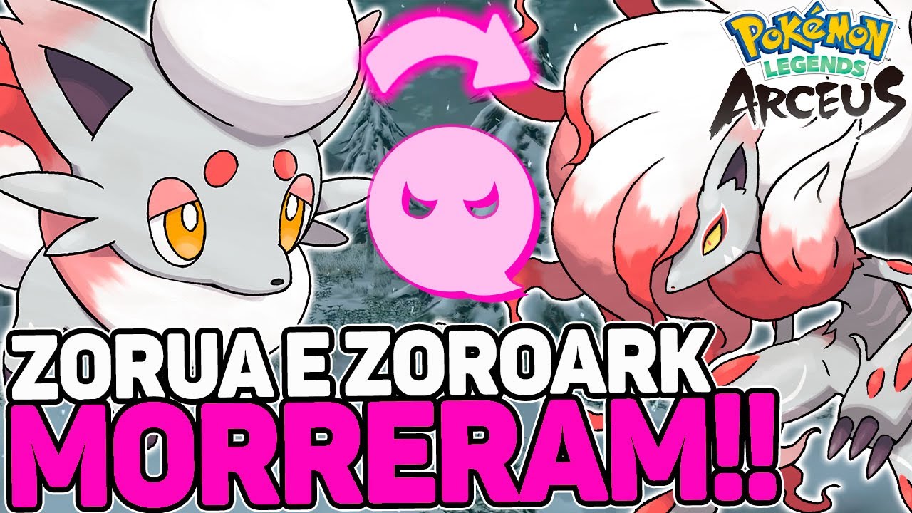 A VERDADEIRA E BIZARRA ORIGEM DE HISUIAN ZORUA E ZOROARK !!