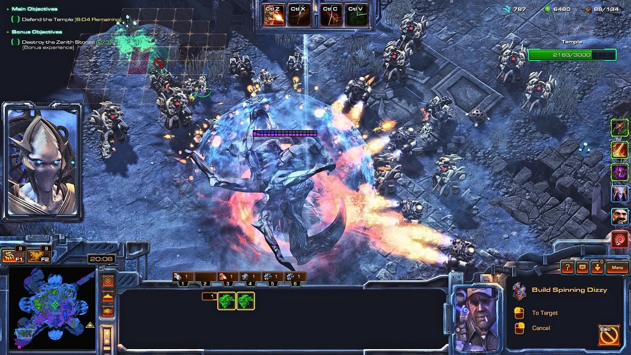 SC2 Co-Op Temple of the Past ▏ 