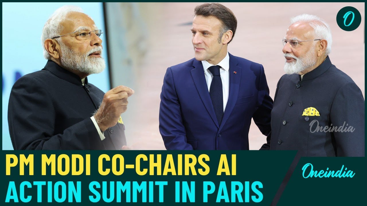 PM Modi in Paris: Artificial Intelligence Transforming Politics, Economy, Security and Society