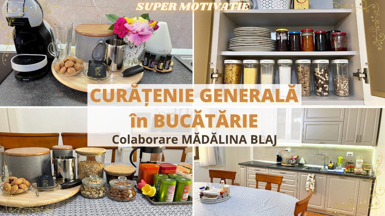 Curățenie generală și Organizare în BUCĂTĂRIE // Colaborare Mădălina Blaj //Produse PEPCO și IKEA