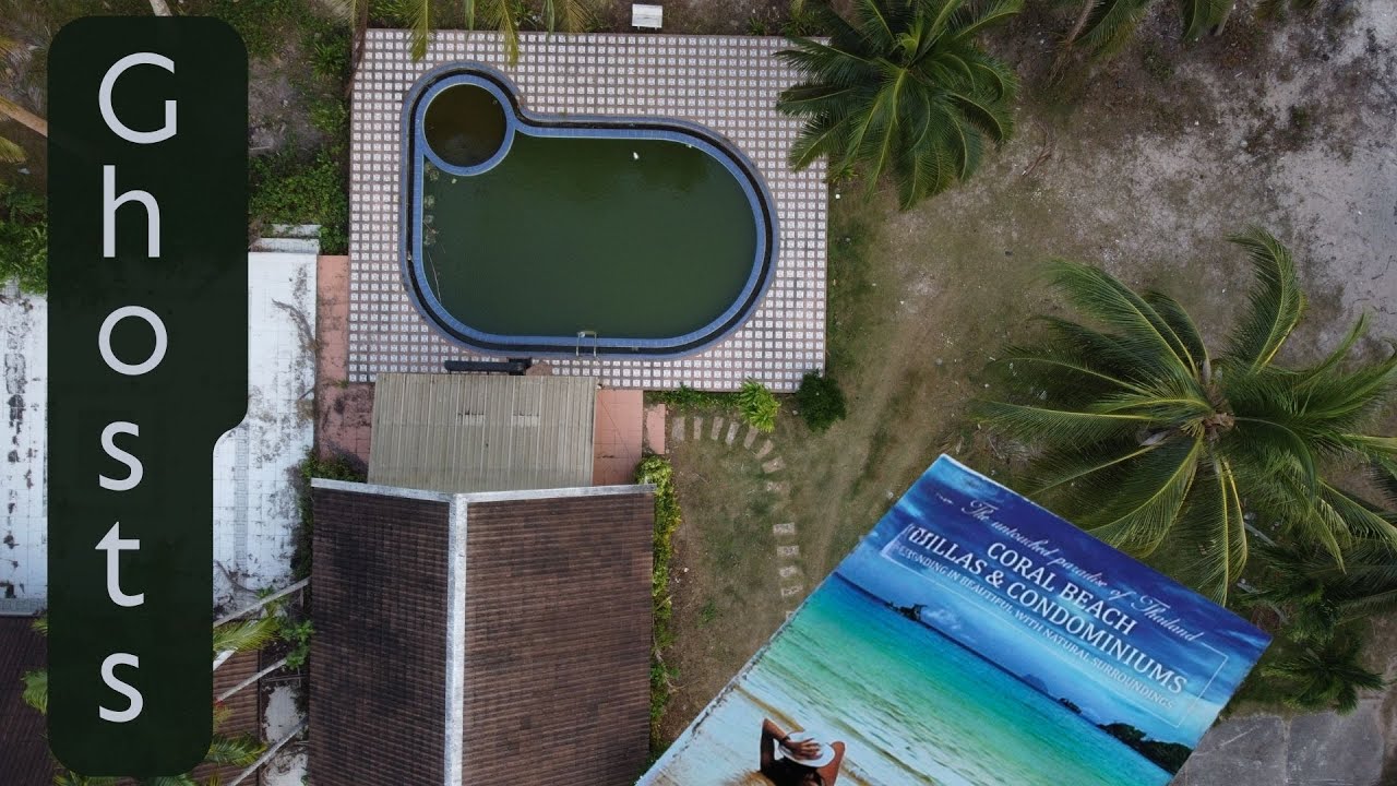 Coral beach resort in Thailand. Lost beauty surrounded by sea.