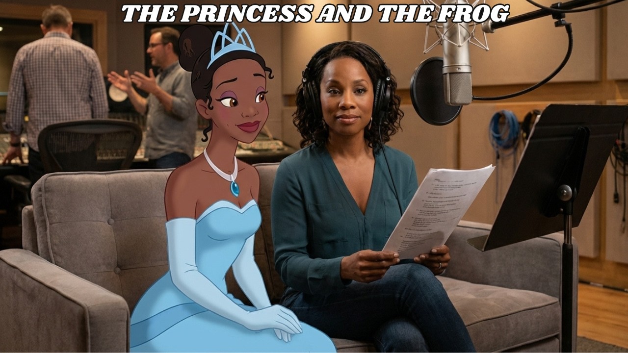 The Princess and the Frog | Voice Actors | Live VS Animation | Side By Side Comparison