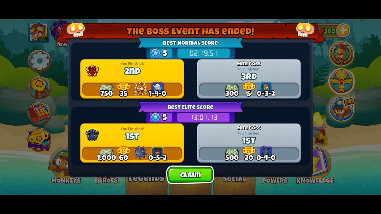 GLOBAL 1st Place Elite 4p Dreadbloon
