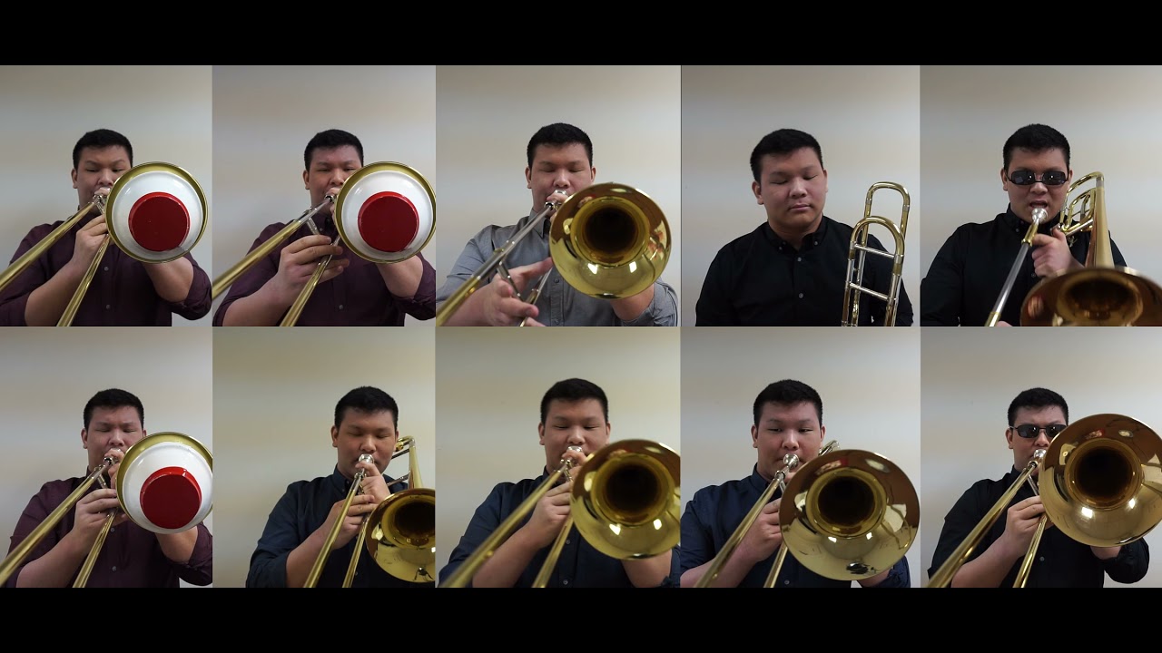 12th Street Rag for 10 Trombones