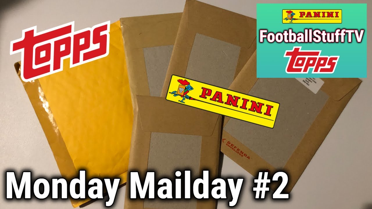 Mega Monday Mailday! - U.K. Sports Card Collector - Topps, Panini, Golden Ballers and Football!
