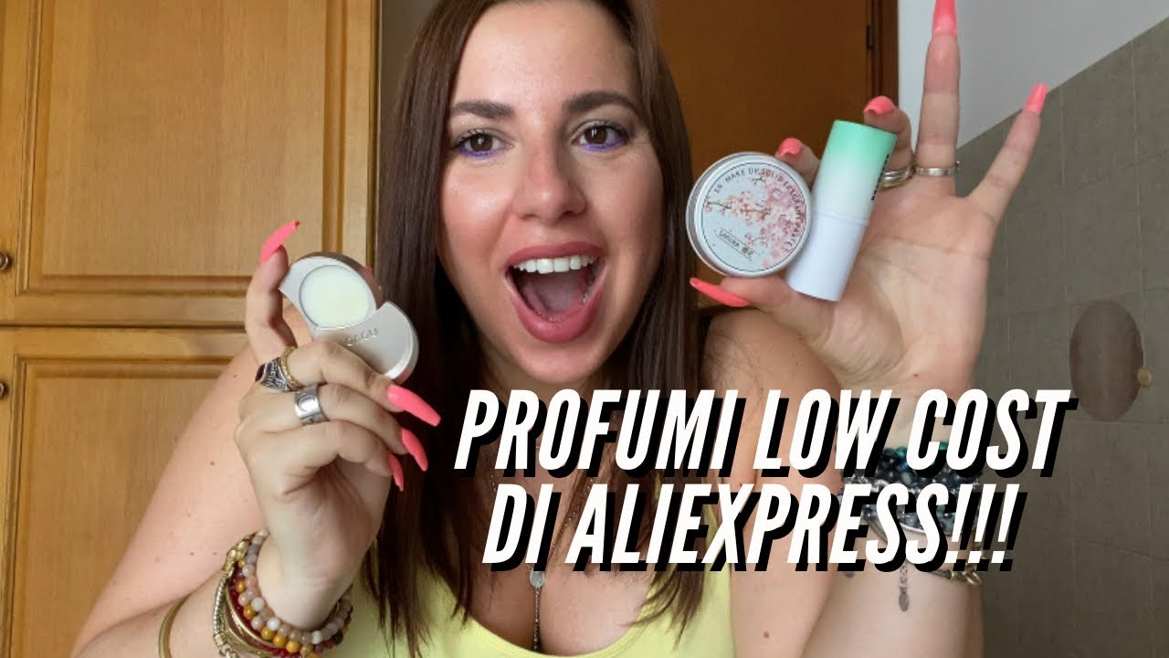 HO COMPRATO PROFUMI DA ALIEXPRESS!!! PROMOSSI O BOCCIATI?!? • HAUL Profumi Solidi Low Cost