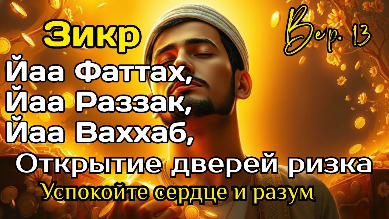 Я Фаттах, Я Ваххаб — зикр, призывающий помощь Всевышнего | B. 13