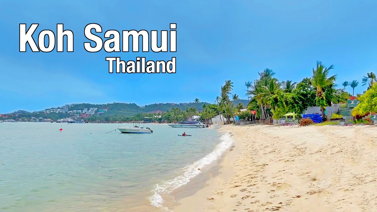 Koh Samui, Thailand 🇹🇭- Bangrak Beach Koh Samui 2022 - Walking Tour