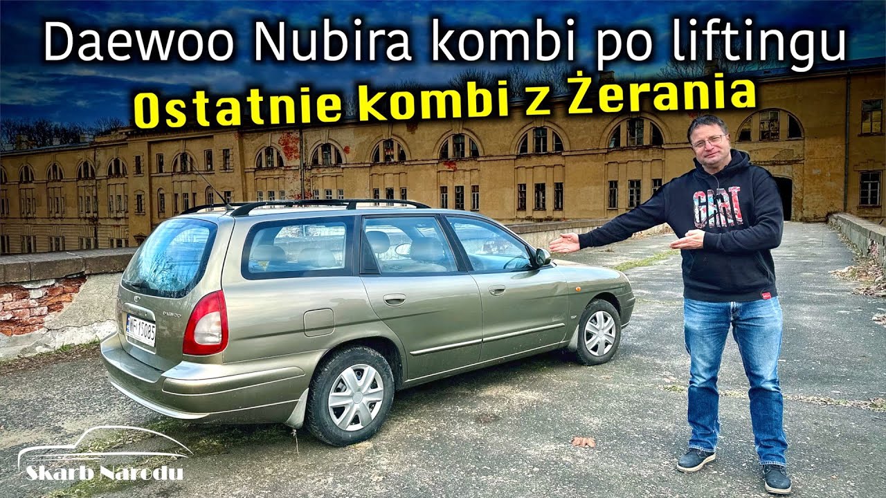Daewoo Nubira kombi po liftingu - Ostatnie kombi z Żerania // Muzeum SKARB NARODU