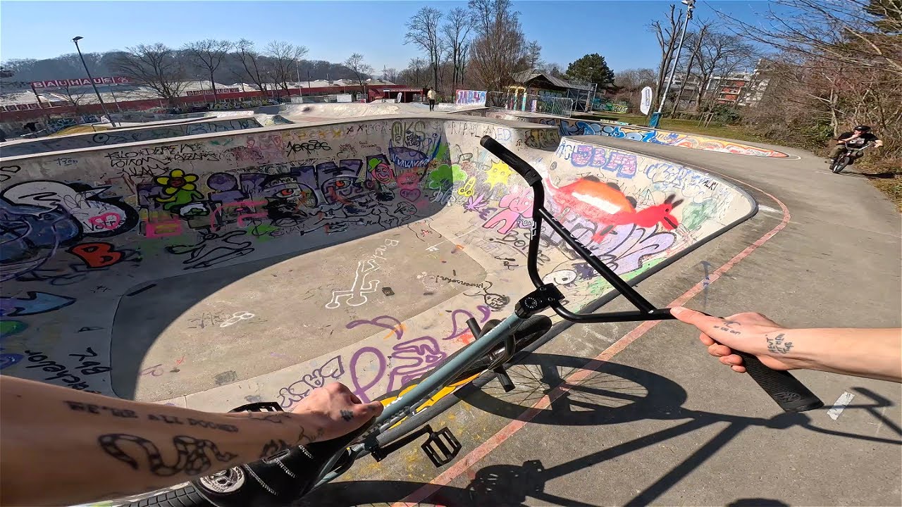 VIENNA THROUGH THE EYES OF BMX / STREET POV RIDING