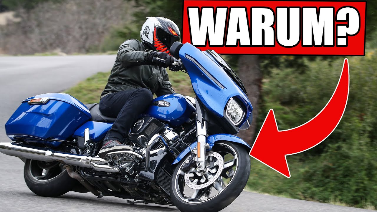 HARLEY DAVIDSON STREET GLIDE 2024 AND ROAD GLIDE 2024 MOTORRAD TEST